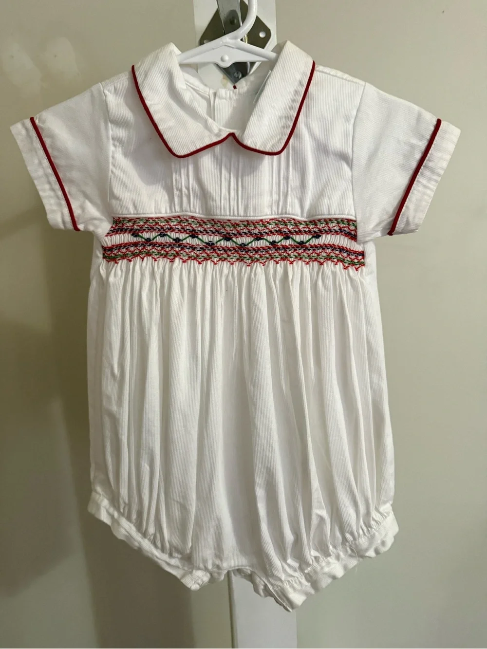 Willbeth Smocked Bubble Romper